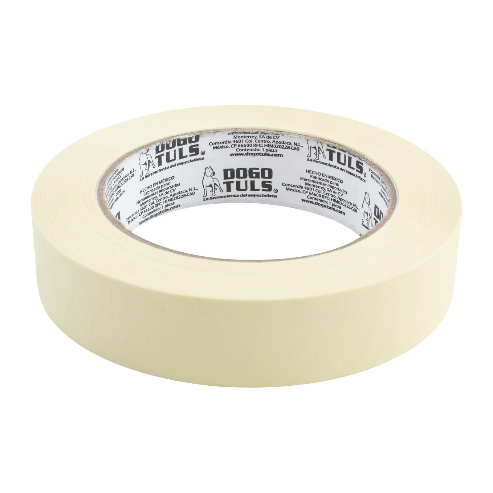 Cinta Masking Tape 3/4" 50 m Uso General - Paquete 6 Piezas