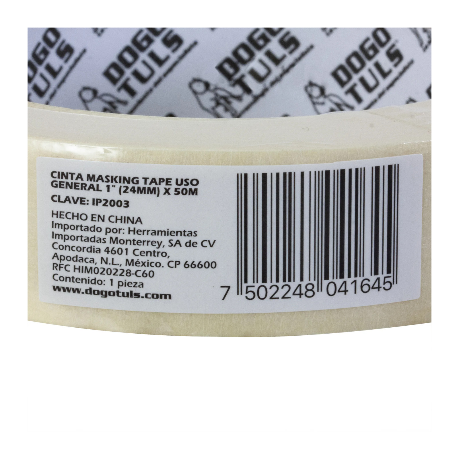 Cinta Masking Tape 1" 50 m Uso General - Imagen 4