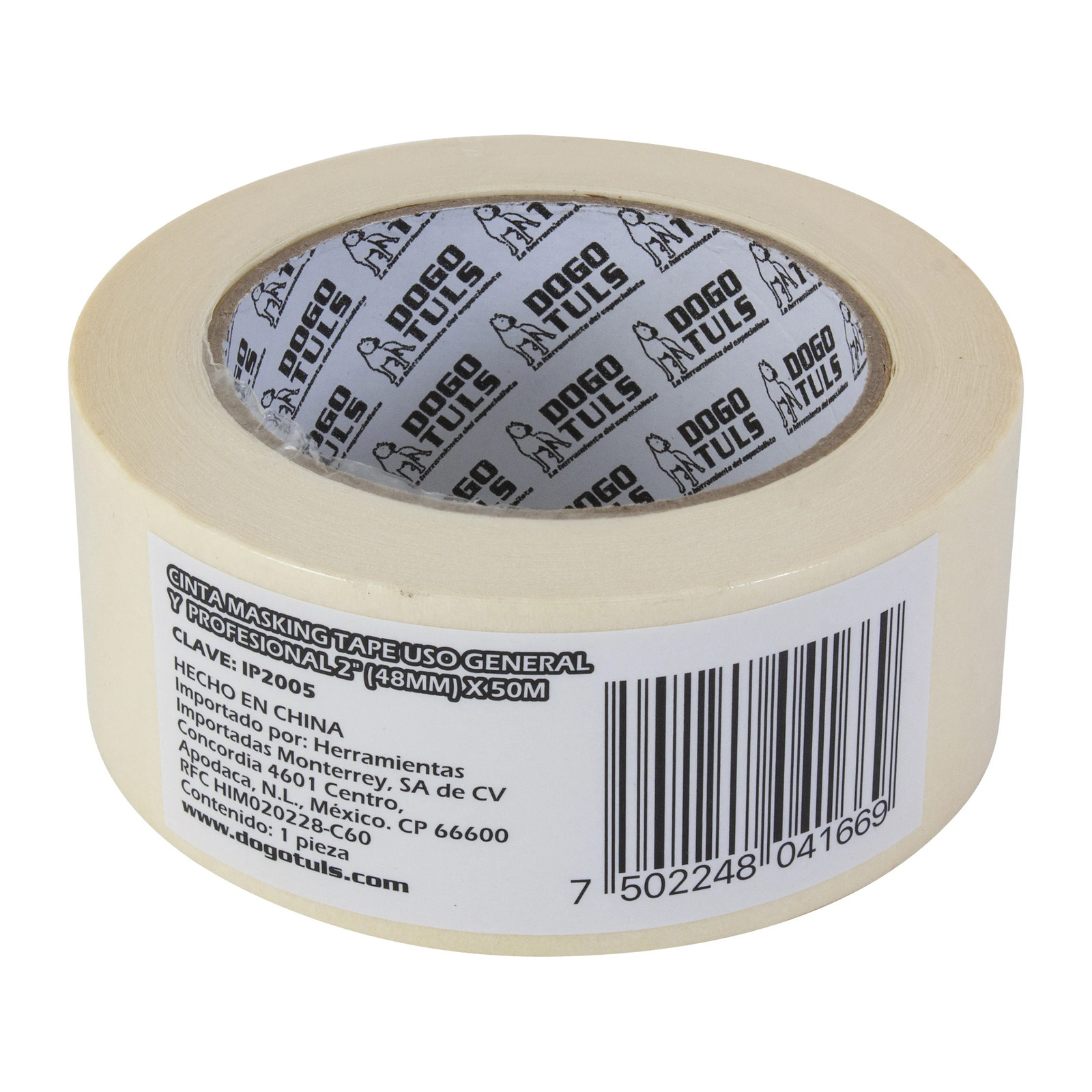 Cinta Masking Tape 2" 50 m Uso General - Imagen 2