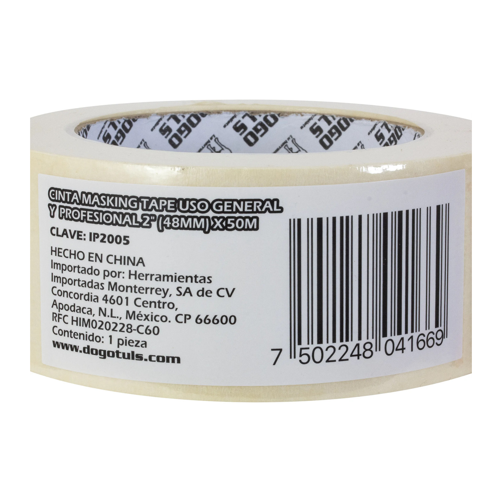Cinta Masking Tape 2" 50 m Uso General - Imagen 4