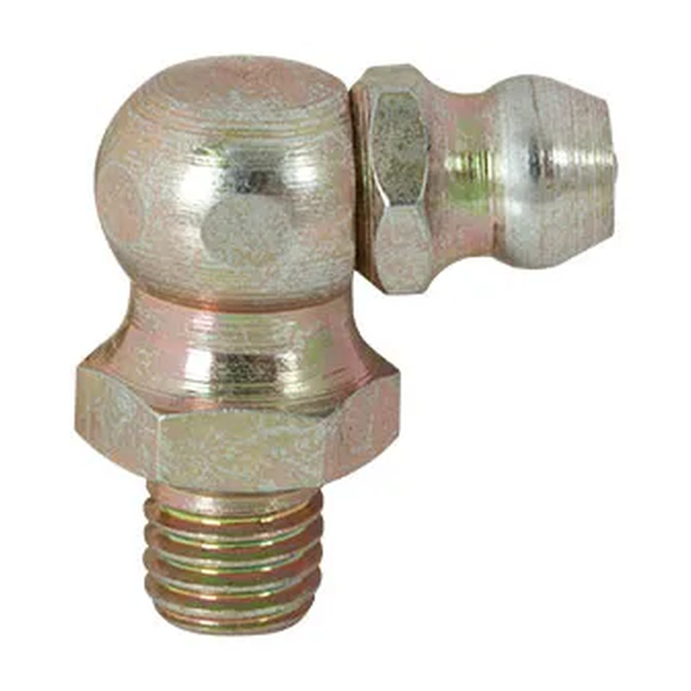Grasera 90° D-190 1/4-28 SAE Dogotuls - Paquete 50 Piezas