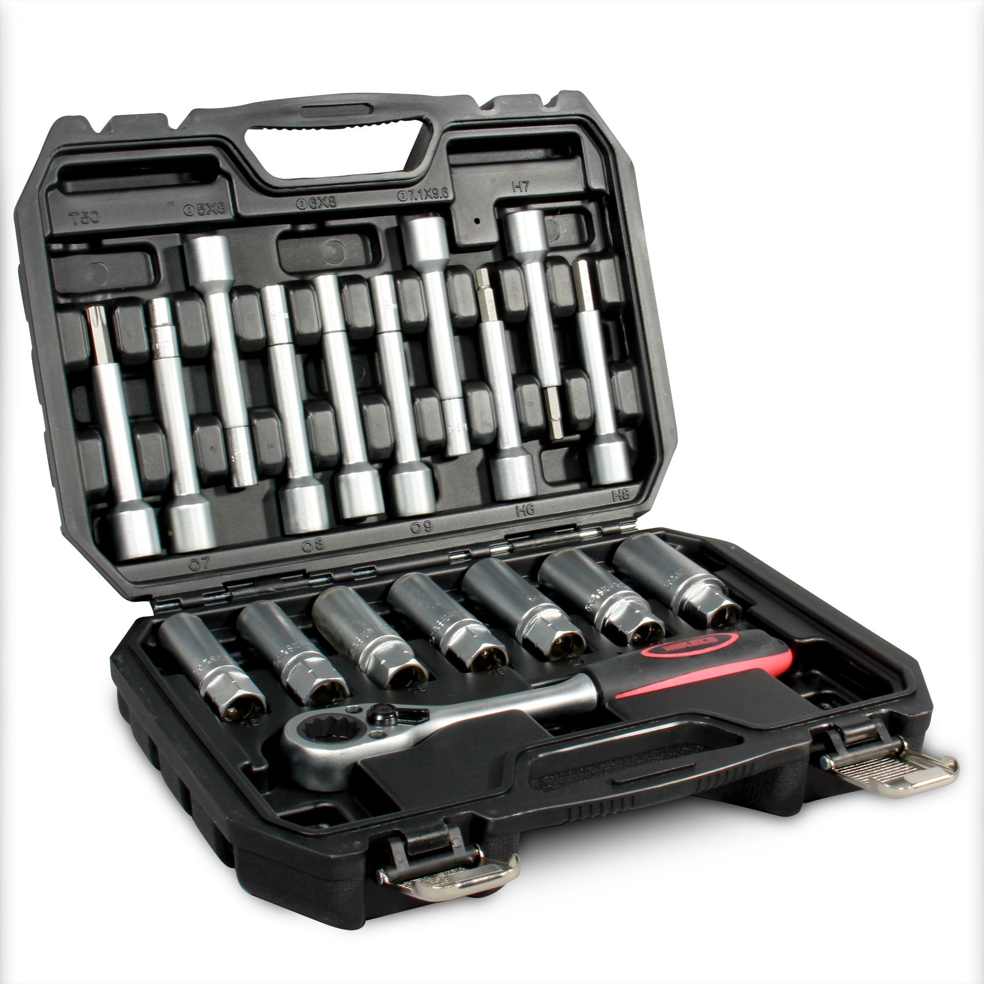 MIKELS JAA-18 Kit juego automotriz para amortiguadores (18 pzas) - Imagen 3
