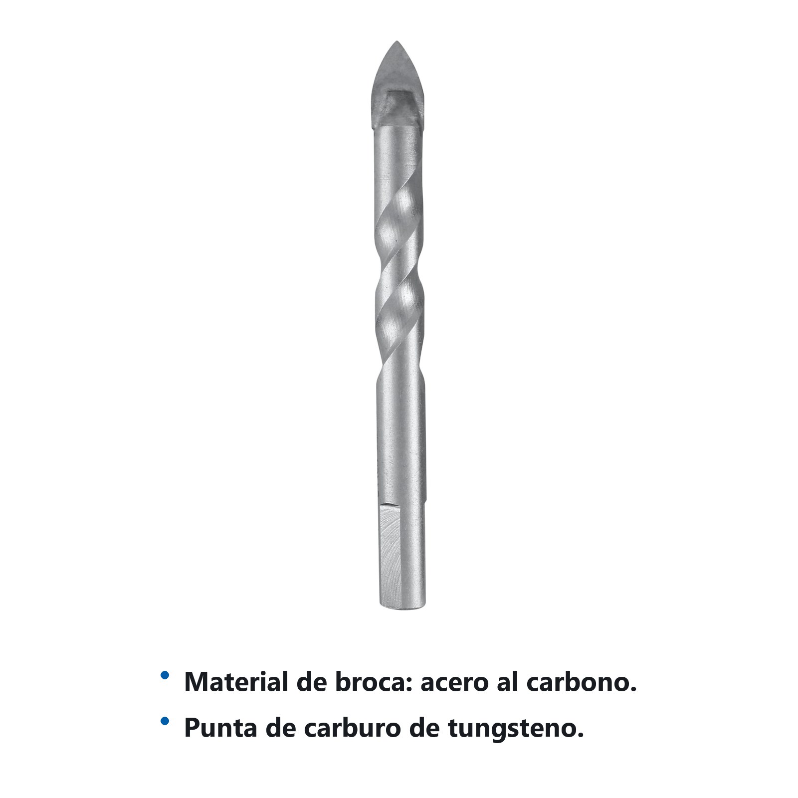 Juego de brocas para vidrios y azulejos, 4 piezas Urrea - Imagen 2