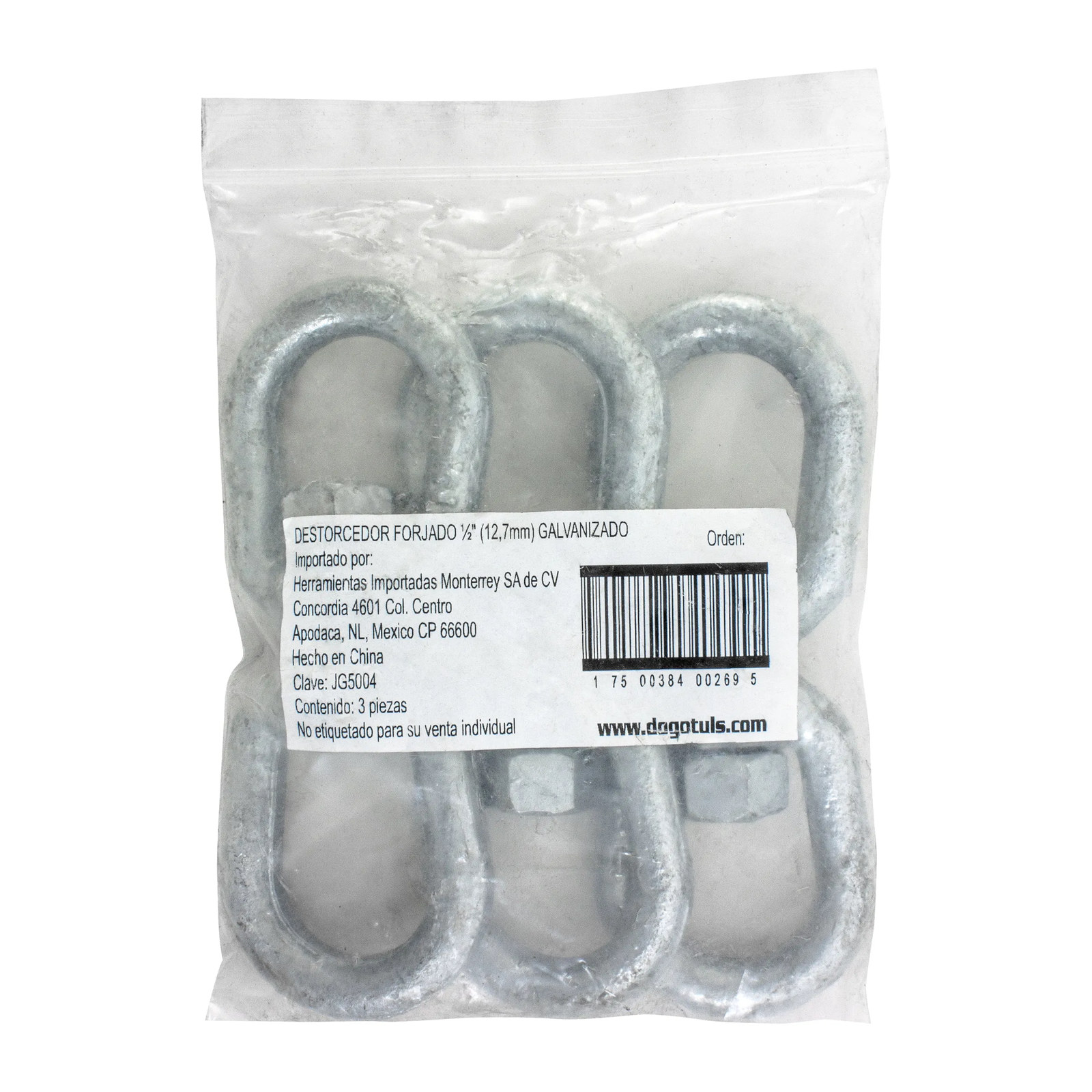 Destorcedor Forjado Galvanizado 1/2" - Imagen 4
