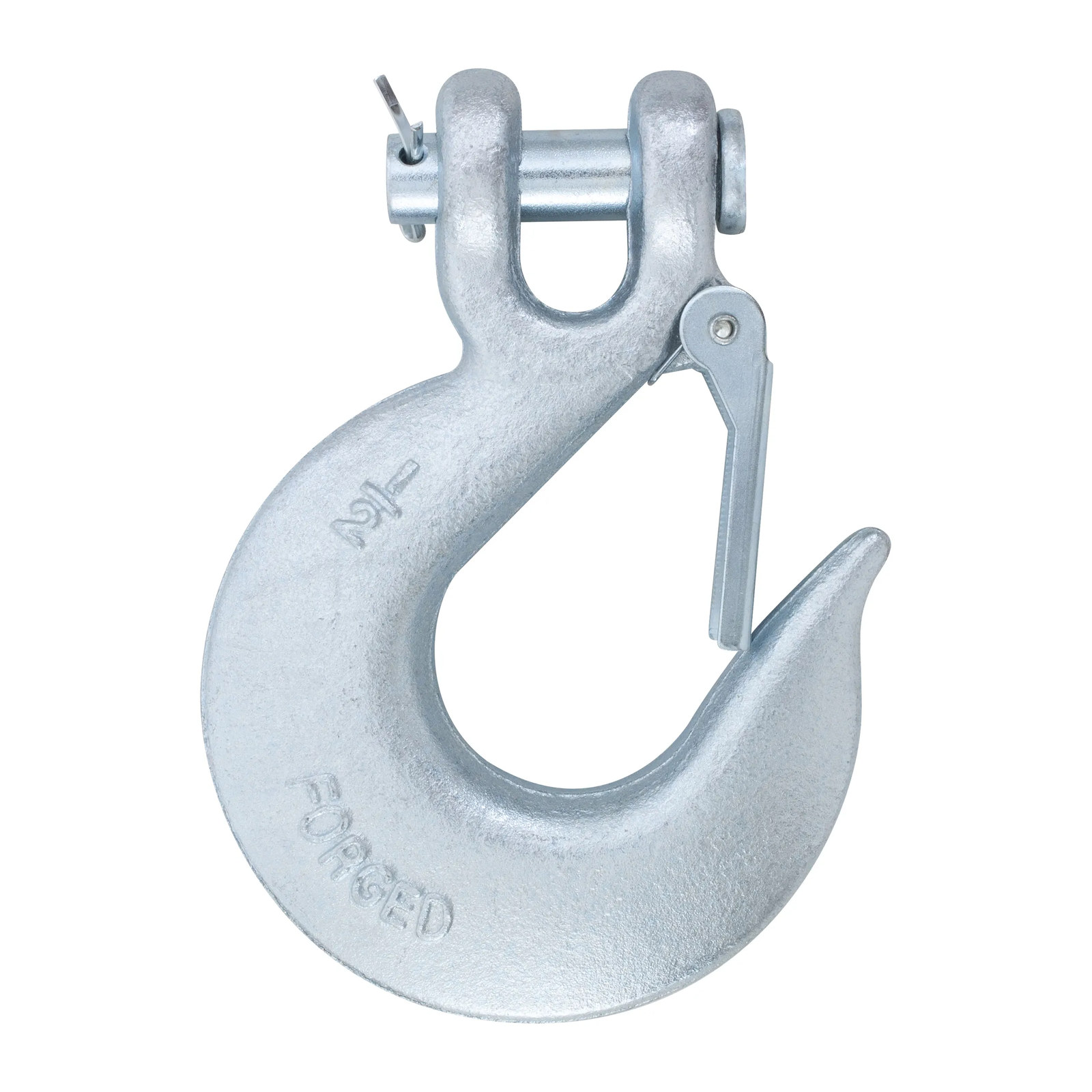 Gancho Forjado con Perno Seguro para Carga 1/2" - Paquete 5 Piezas