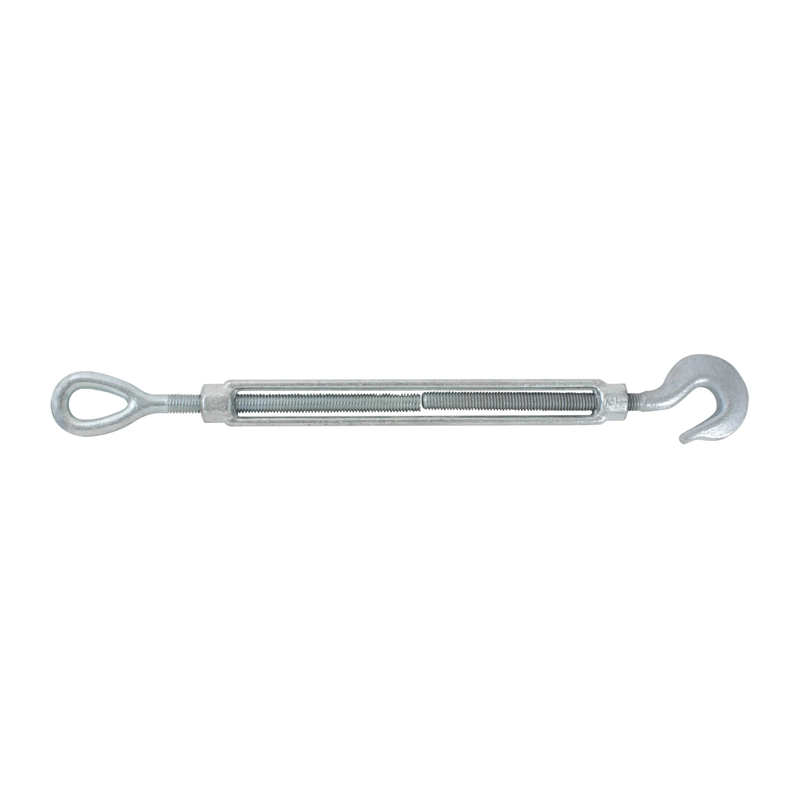 Tensor Forjado 1/2" x 9" Ojo y Gancho - Paquete 2 Piezas