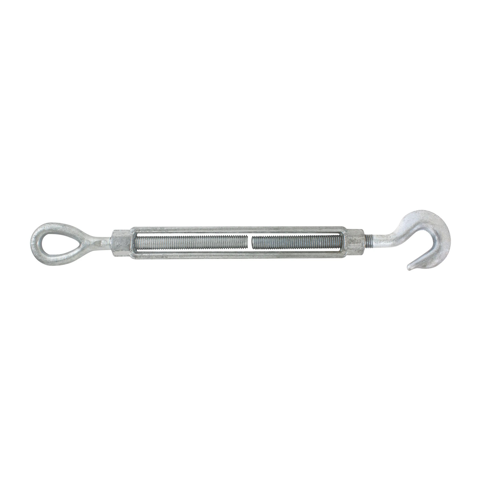 Tensor Forjado 5/8" x 9" Ojo y Gancho - Paquete 2 Piezas