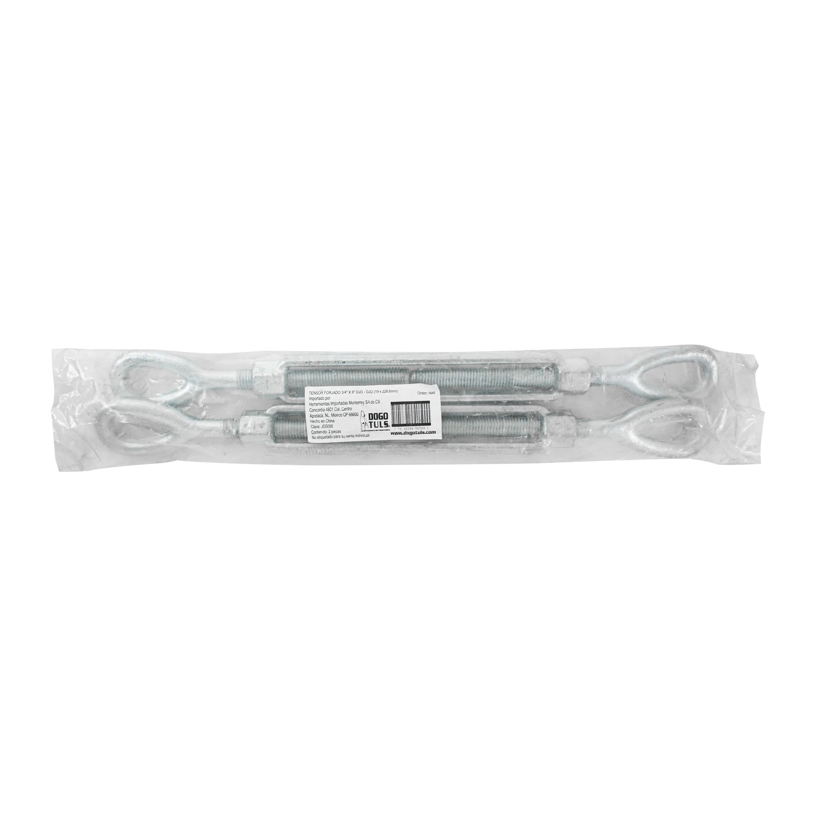 Tensor Forjado Ojo-Ojo 3/4" x 9" 1360 kg - Imagen 4