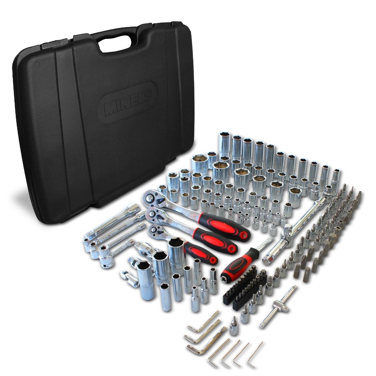 MIKELS JHA-171 Kit juego de herramienta automotriz (171 pzas)