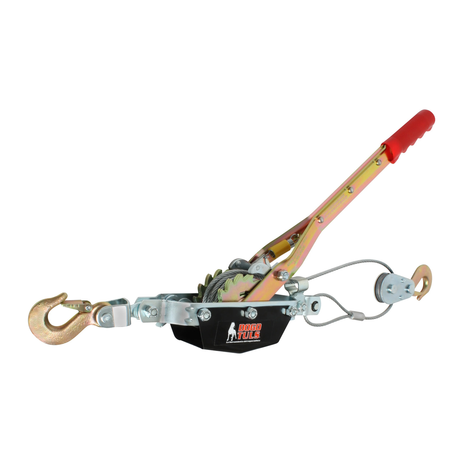 Malacate 2 t con Cable 5 mm x 3 m