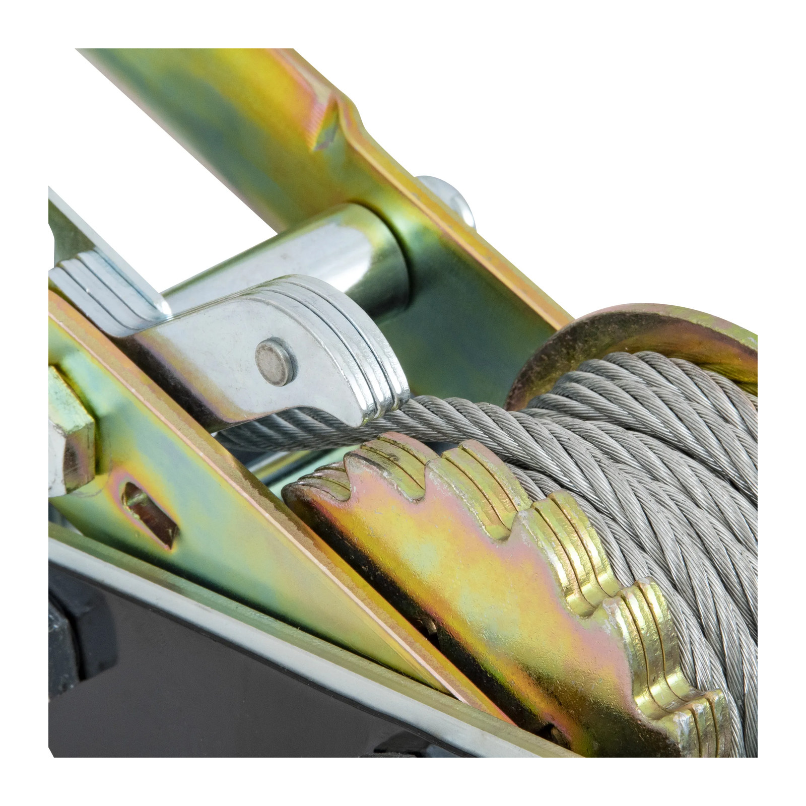 Malacate 4 t con Cable 6 mm x 3 m - Imagen 4
