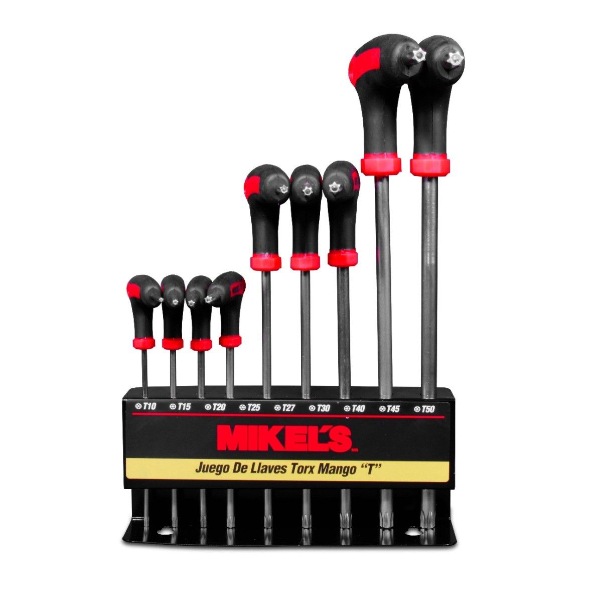 MIKELS JLLT-9 Juego de llaves  torx®, mango "T" - Imagen 2