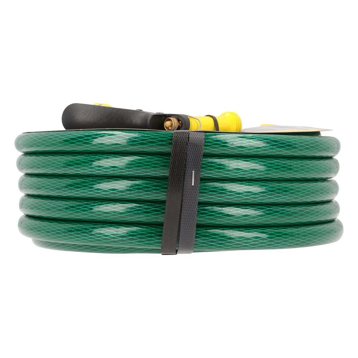 Manguera para jardín tramada verde con pistola para riego 1/2", 15 m Surtek - Imagen 3