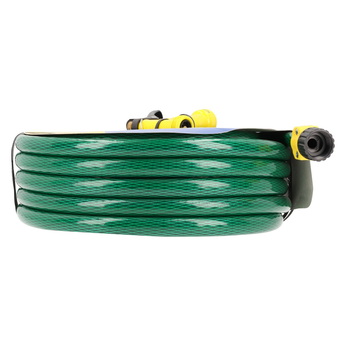 Manguera para jardín tramada verde con pistola para riego 1/2", 15 m Surtek - Imagen 4