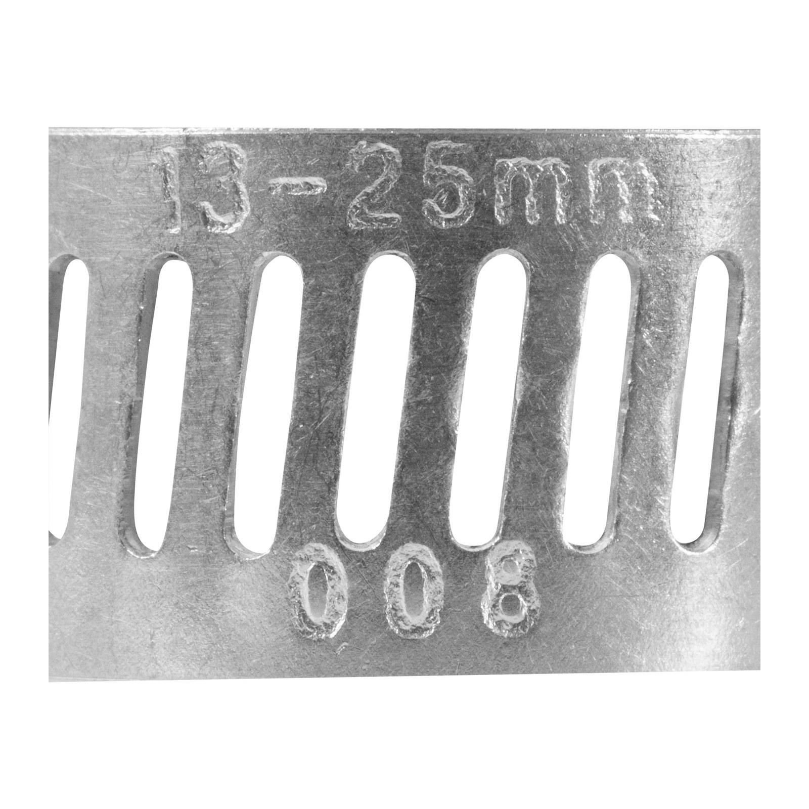 ABRAZADERA SINFIN DE ACERO INOXIDABLE #8 5/8" A 7/8" - Imagen 3