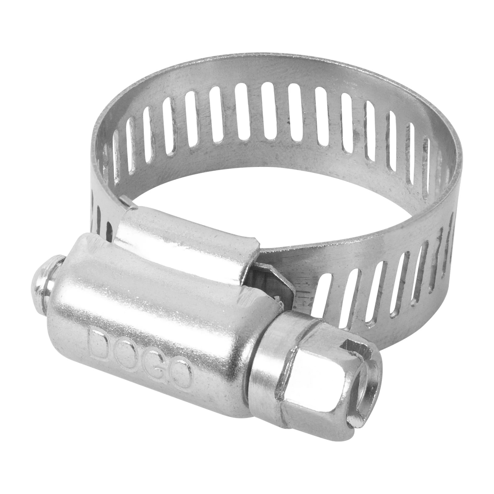 ABRAZADERA SINFIN DE ACERO INOXIDABLE #10 3/4" A 1-1/16"