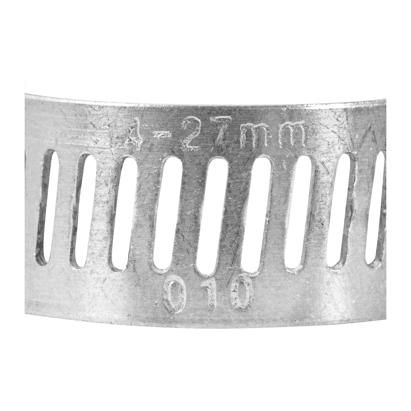 ABRAZADERA SINFIN DE ACERO INOXIDABLE #10 3/4" A 1-1/16" - Imagen 3