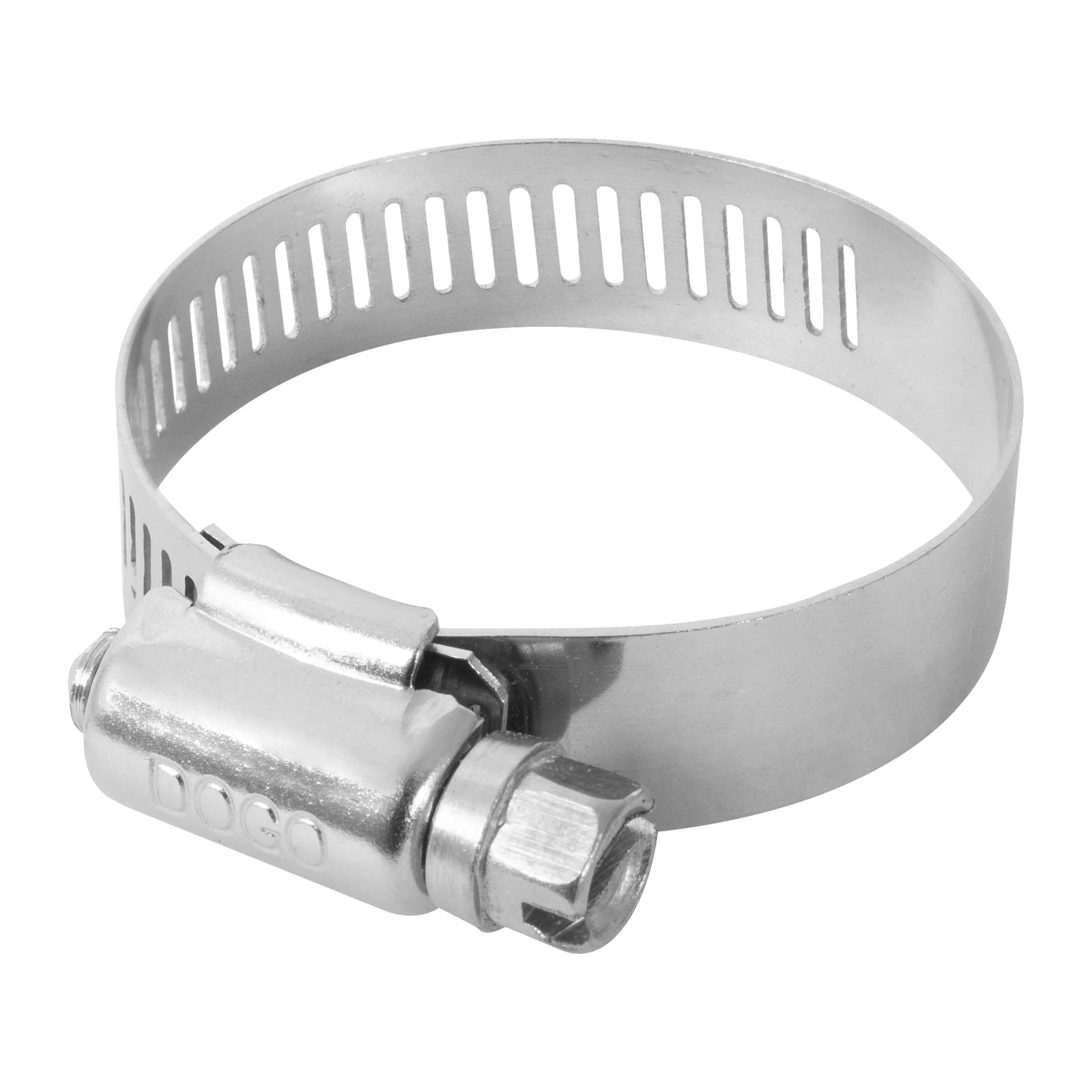 ABRAZADERA SINFIN DE ACERO INOXIDABLE #20 3/4" A 1-3/4"