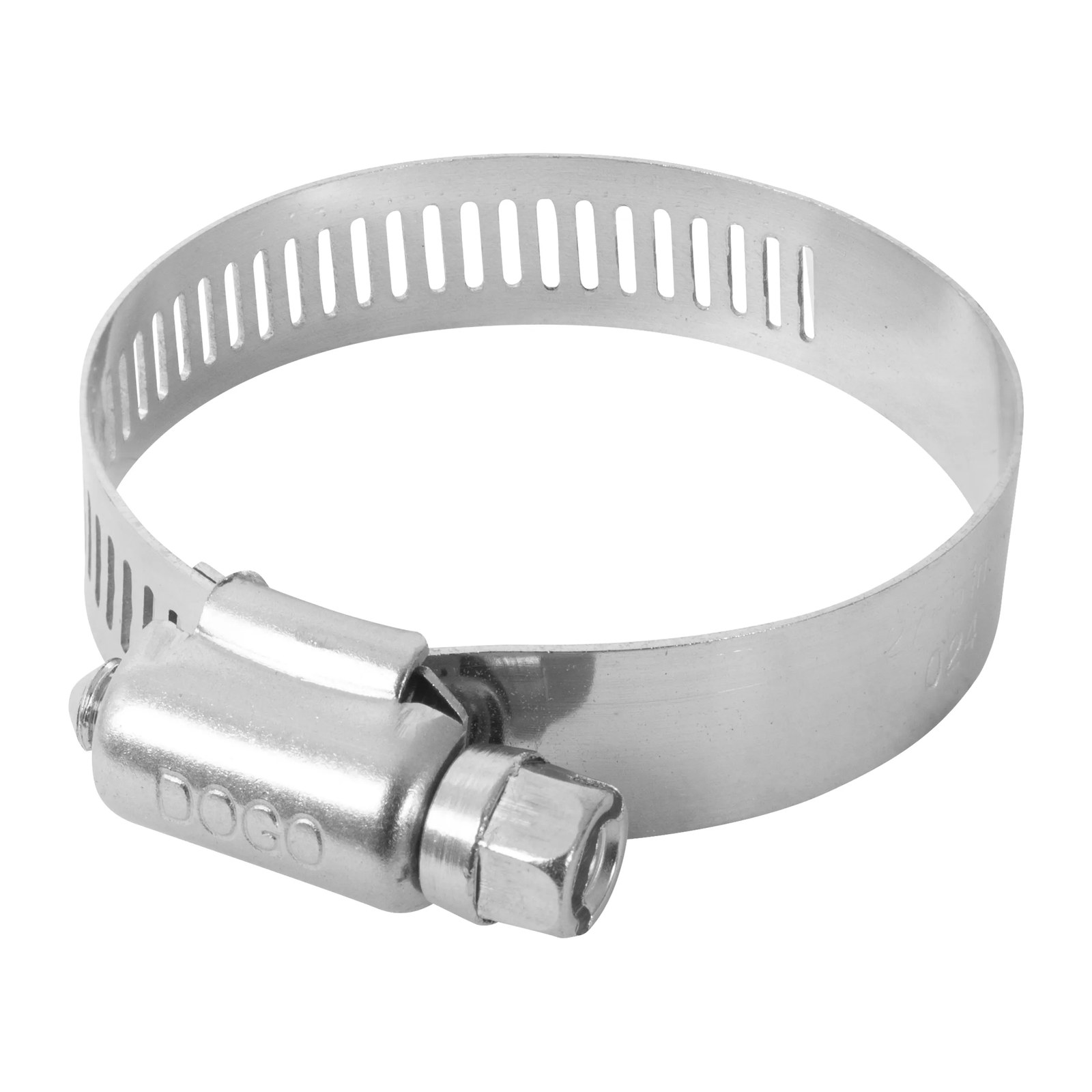 ABRAZADERA SINFIN DE ACERO INOXIDABLE #24 1-1/4" A 2"