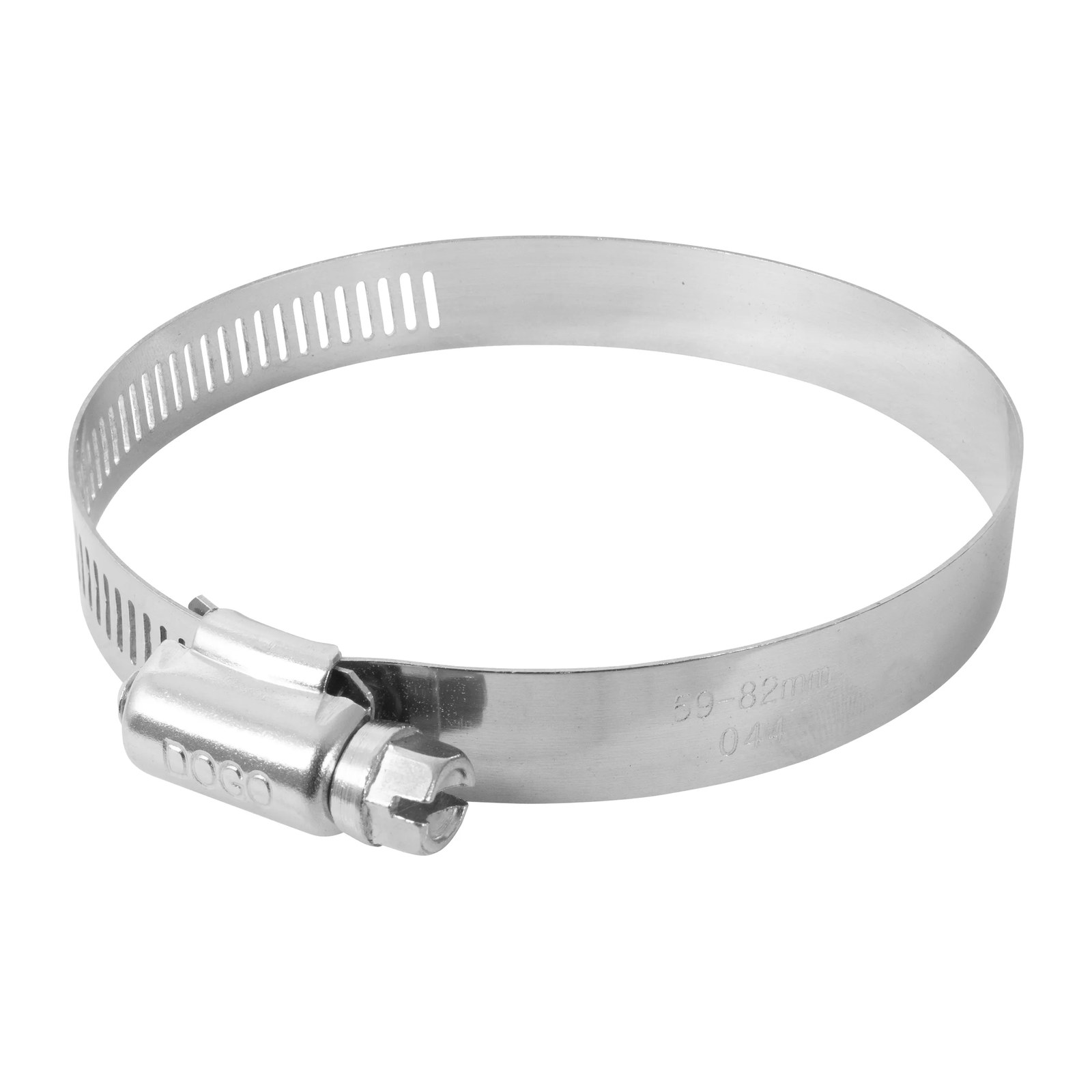 ABRAZADERA SINFIN DE ACERO INOXIDABLE #44 2-5/8" A 3-1/4"