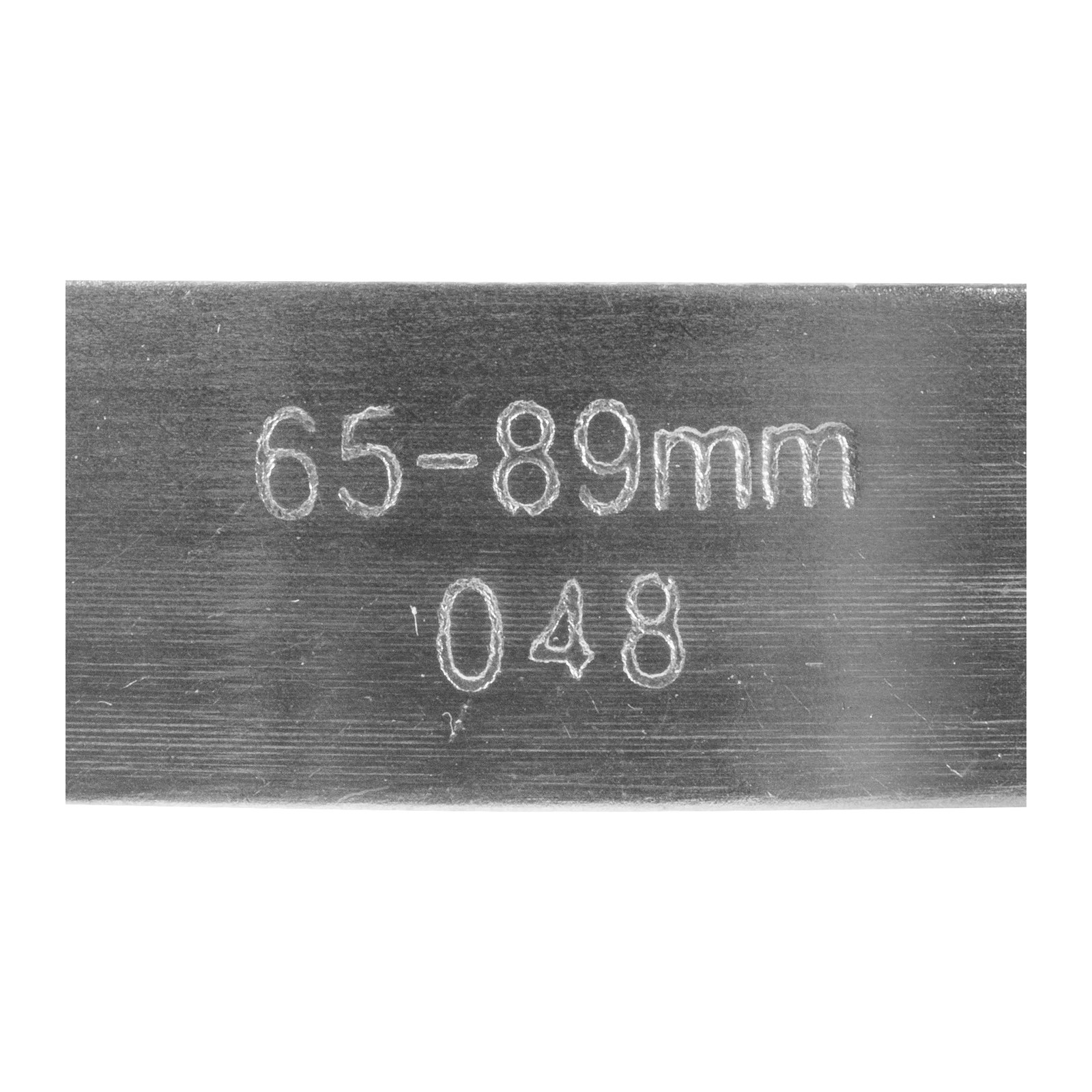 ABRAZADERA SINFIN DE ACERO INOXIDABLE #48 2-9/16" A 3-1/2" - Imagen 3