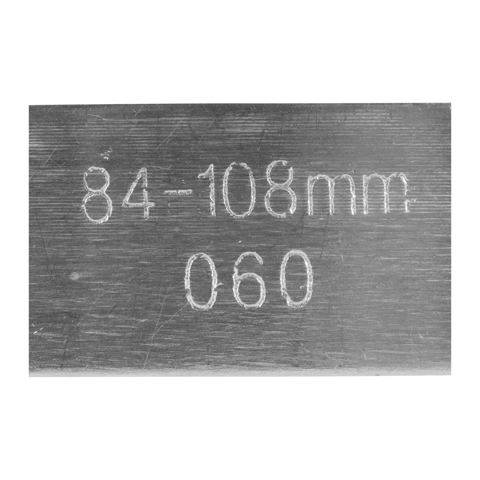 ABRAZADERA SINFIN DE ACERO INOXIDABLE #60 3-5/16" A 4-1/4" - Imagen 3