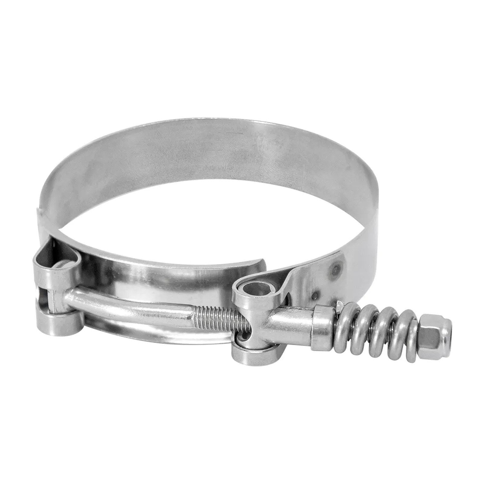 Abrazadera T-Bolt Resorte 95-103 mm Inoxidable - Paquete 10 Piezas