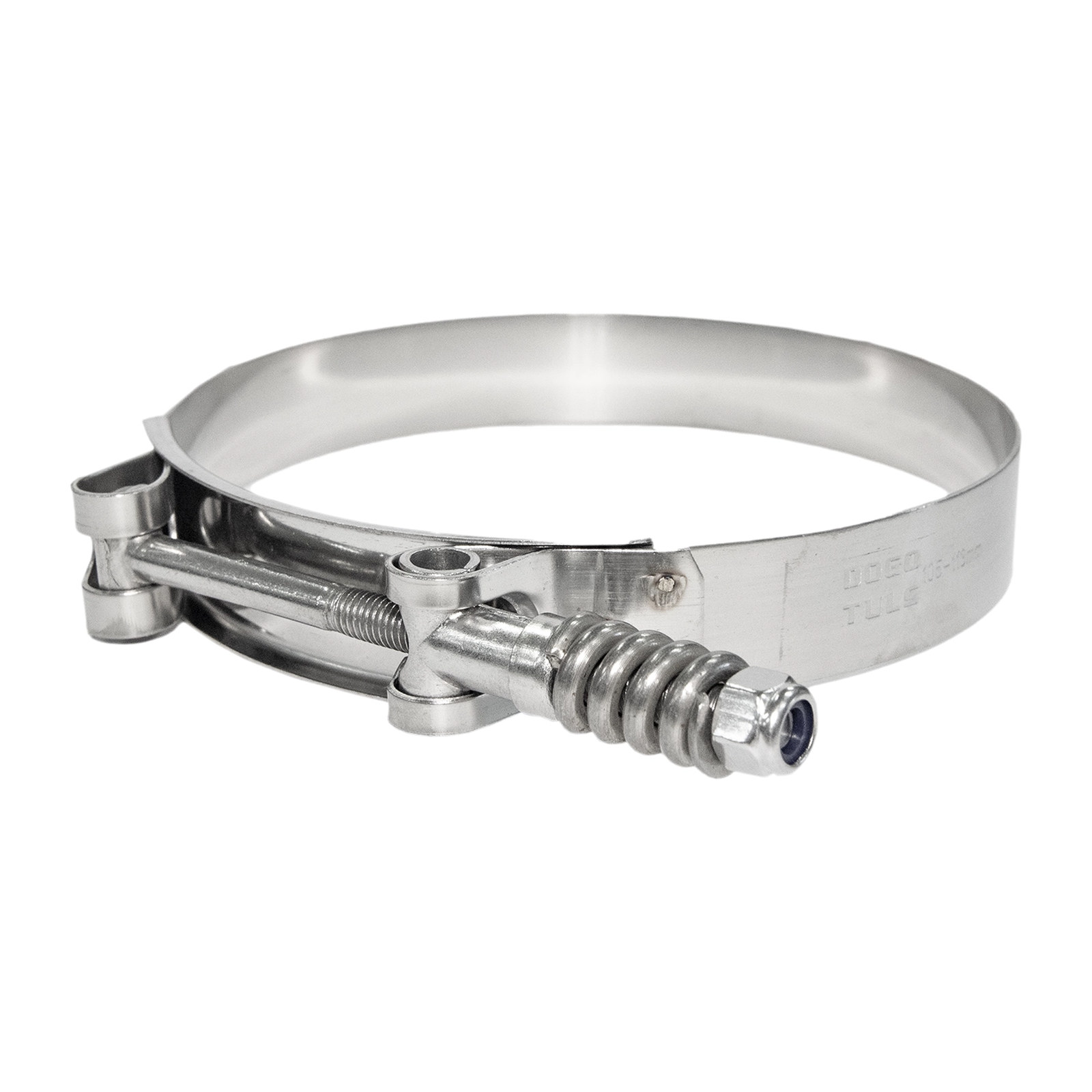 Abrazadera T-Bolt Resorte 105-113 mm Inoxidable - Paquete 5 Piezas