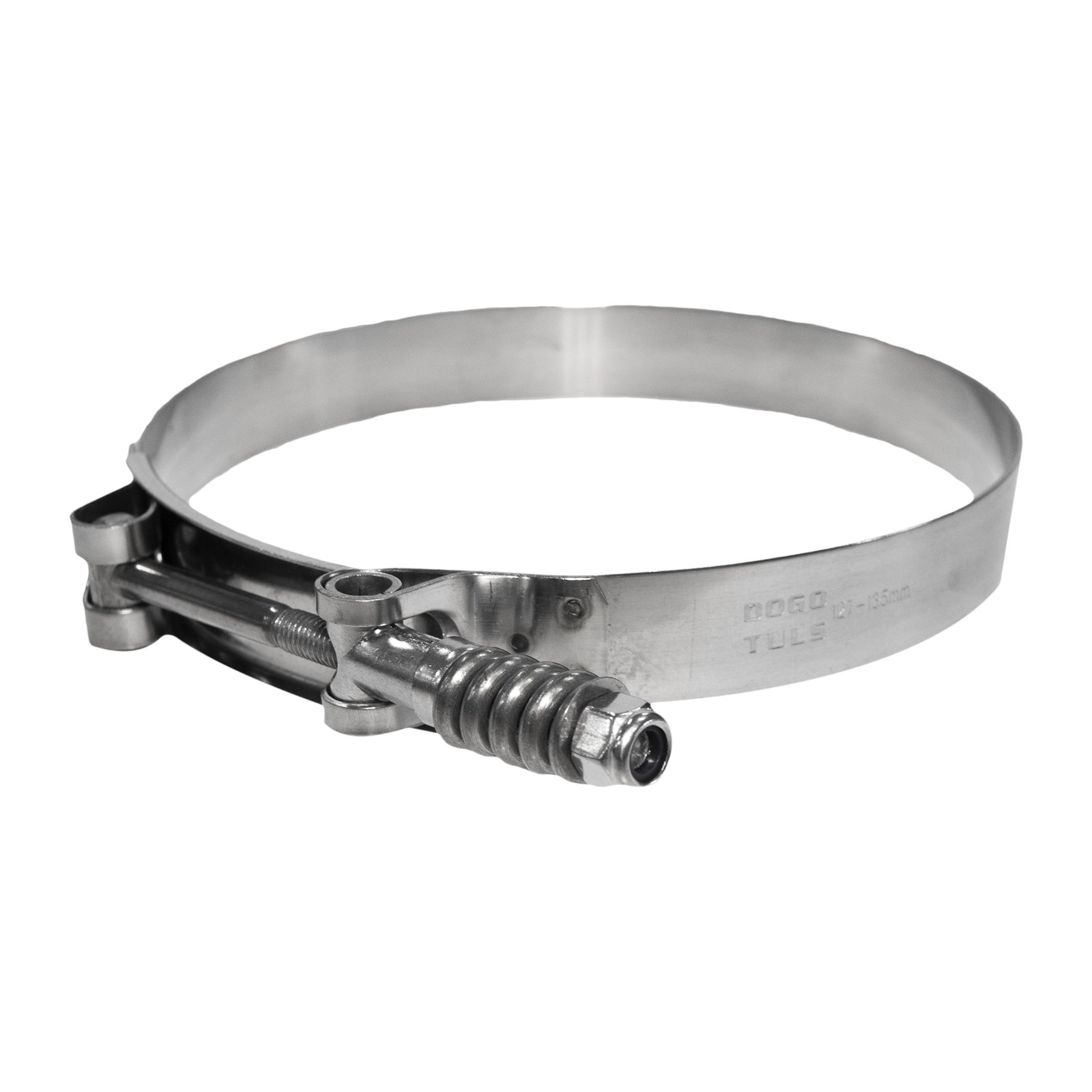 Abrazadera T-Bolt Resorte 127-135 mm Inox - Paquete 5 Piezas