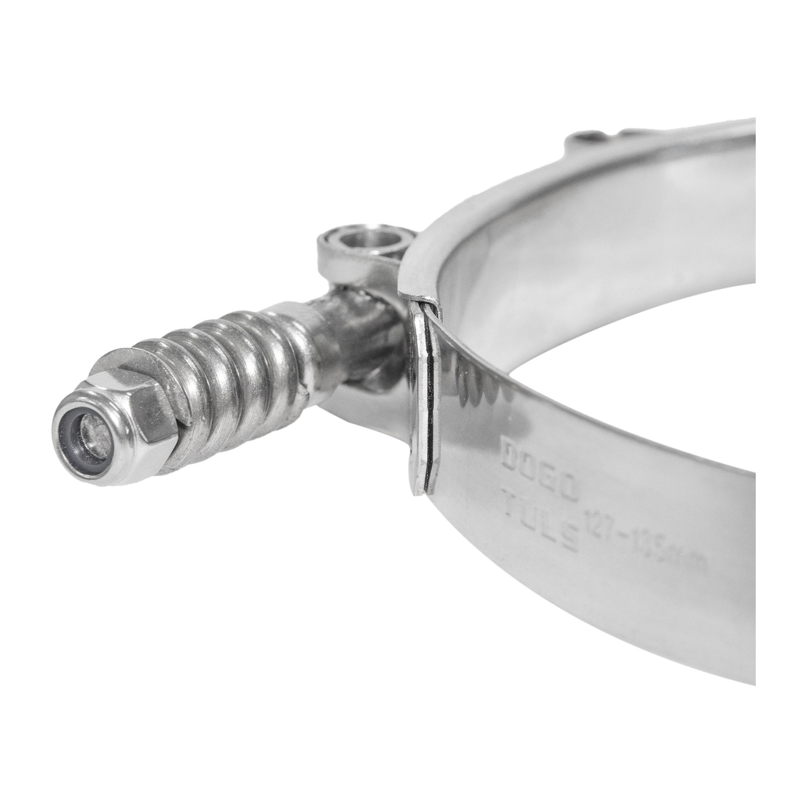 Abrazadera T-Bolt Resorte 127-135 mm Inox - Imagen 4