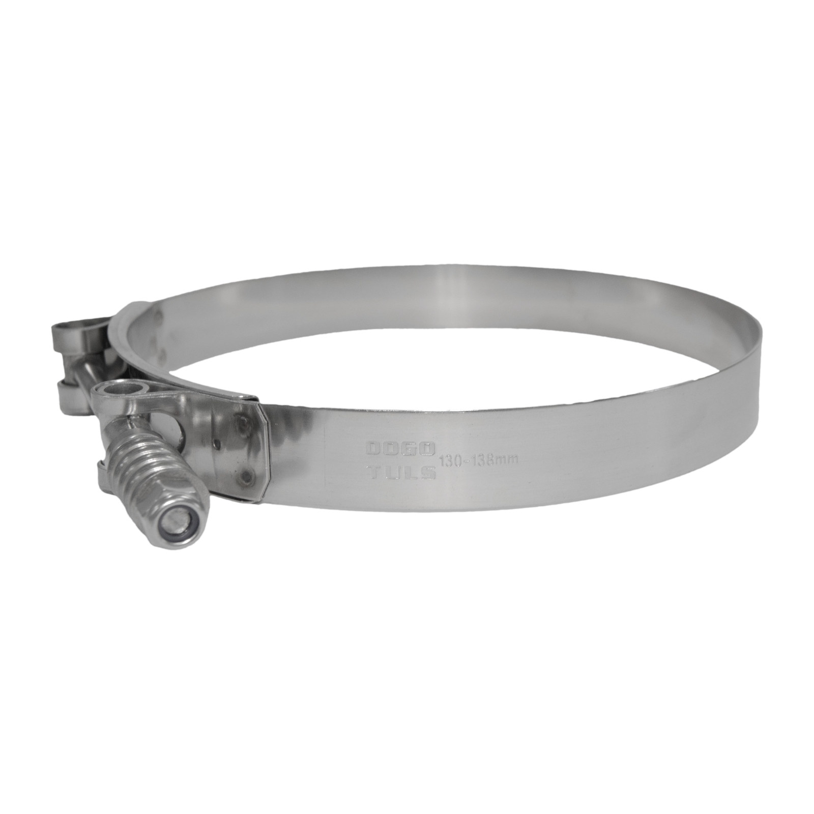 Abrazadera T-Bolt Resorte 130-138 mm Inox - Imagen 2