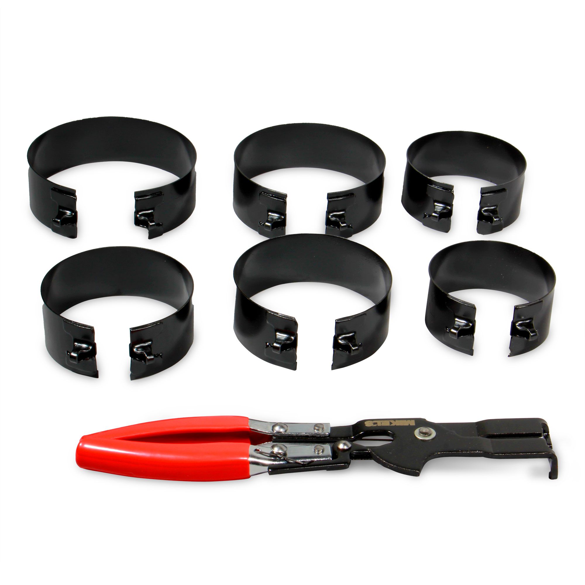 MIKELS JPAP-7 Juego de pinzas para anillos del pistón - Imagen 2