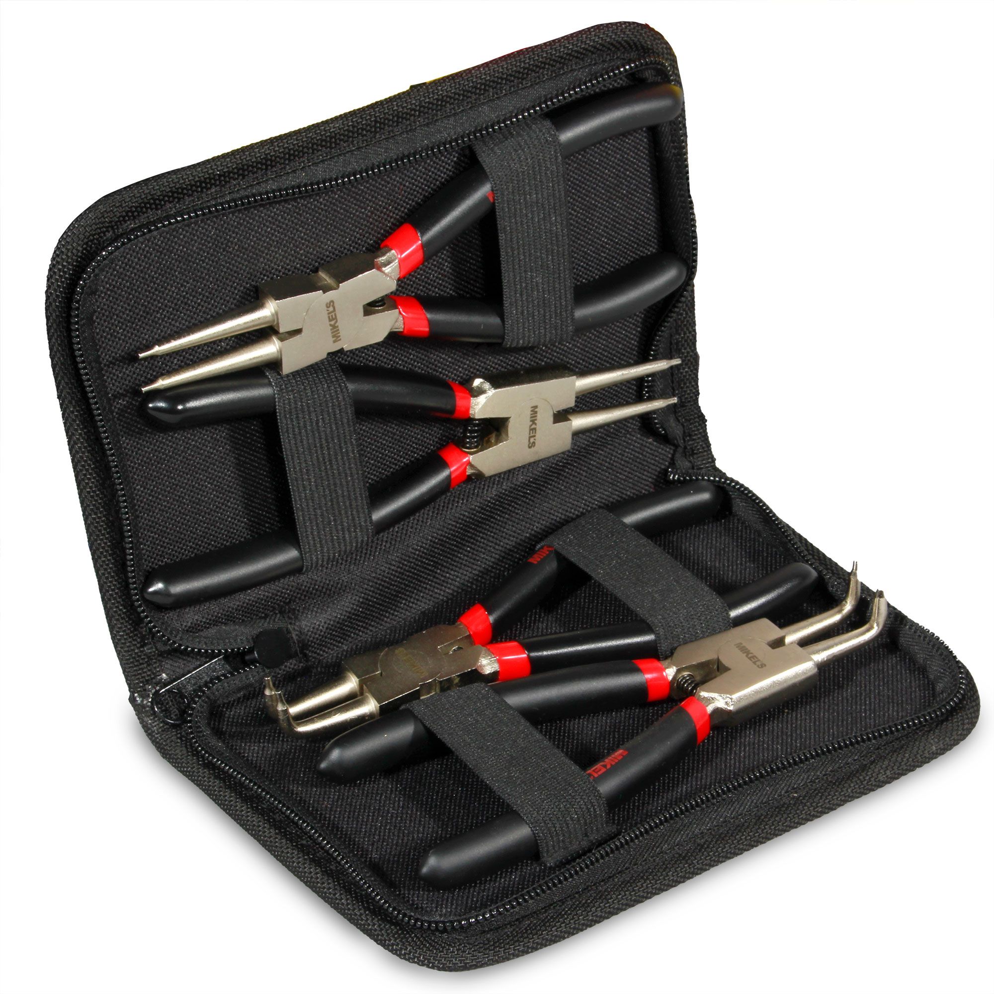 MIKELS JPAR-4 Juego de pinzas para anillos de retención 150 Mm (4 pzas) - Imagen 2