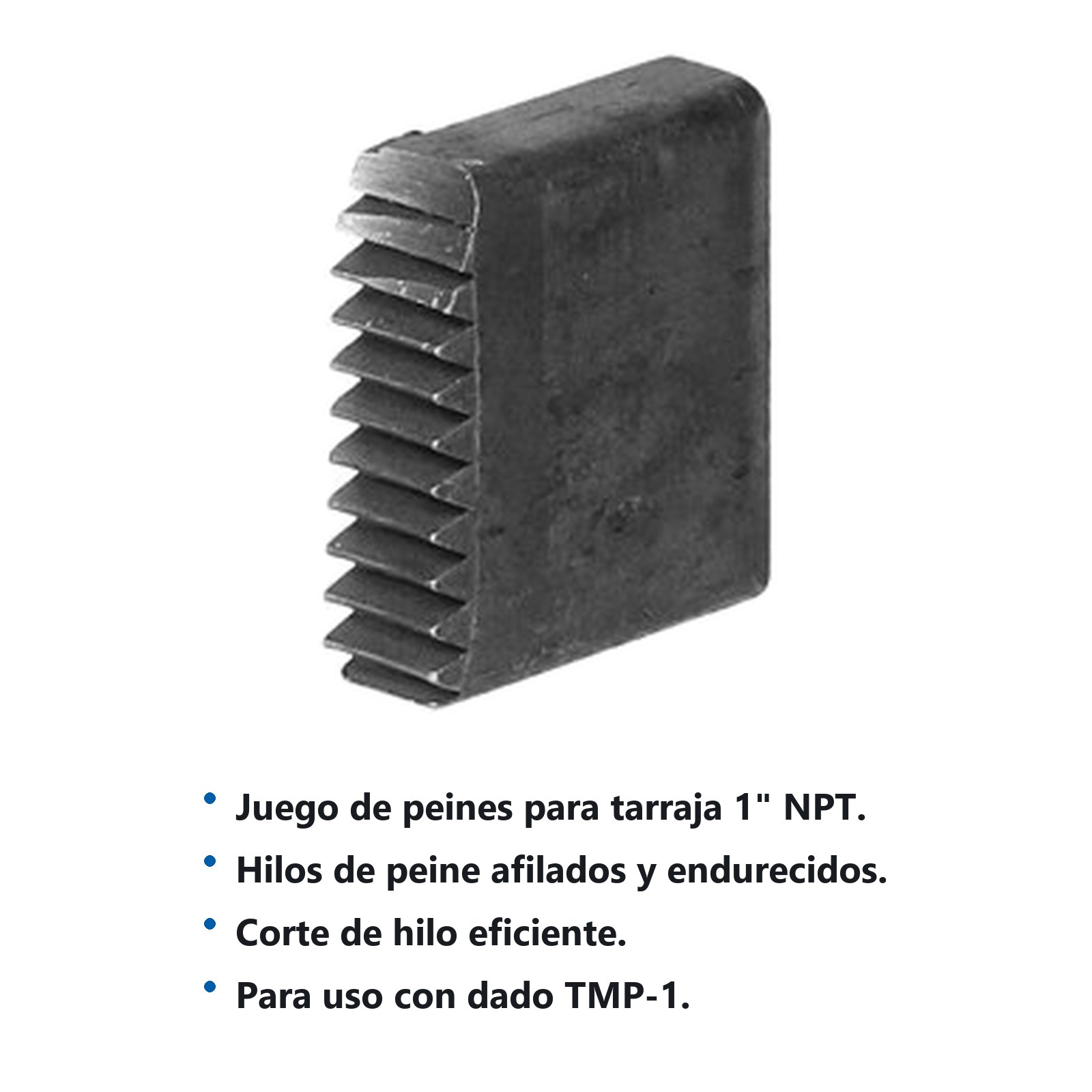 Peine para tarraja de 1" NPT Surtek - Imagen 2