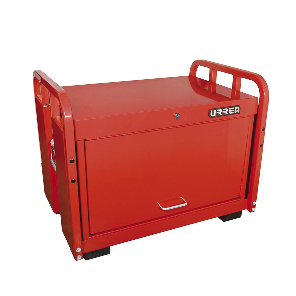 Gabinete de servicio en sitio con 6 gavetas color rojo 30" Urrea