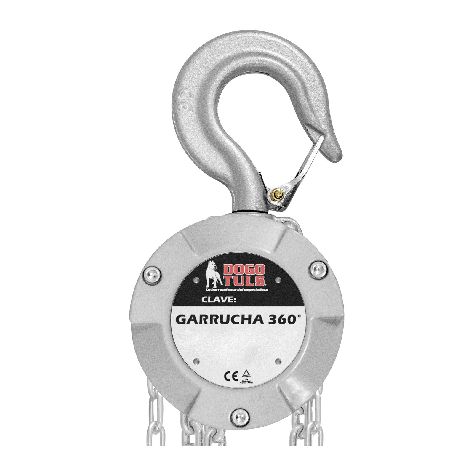 Garrucha de Aluminio 360° 0.50 t x 3 m 4:1 - Imagen 4