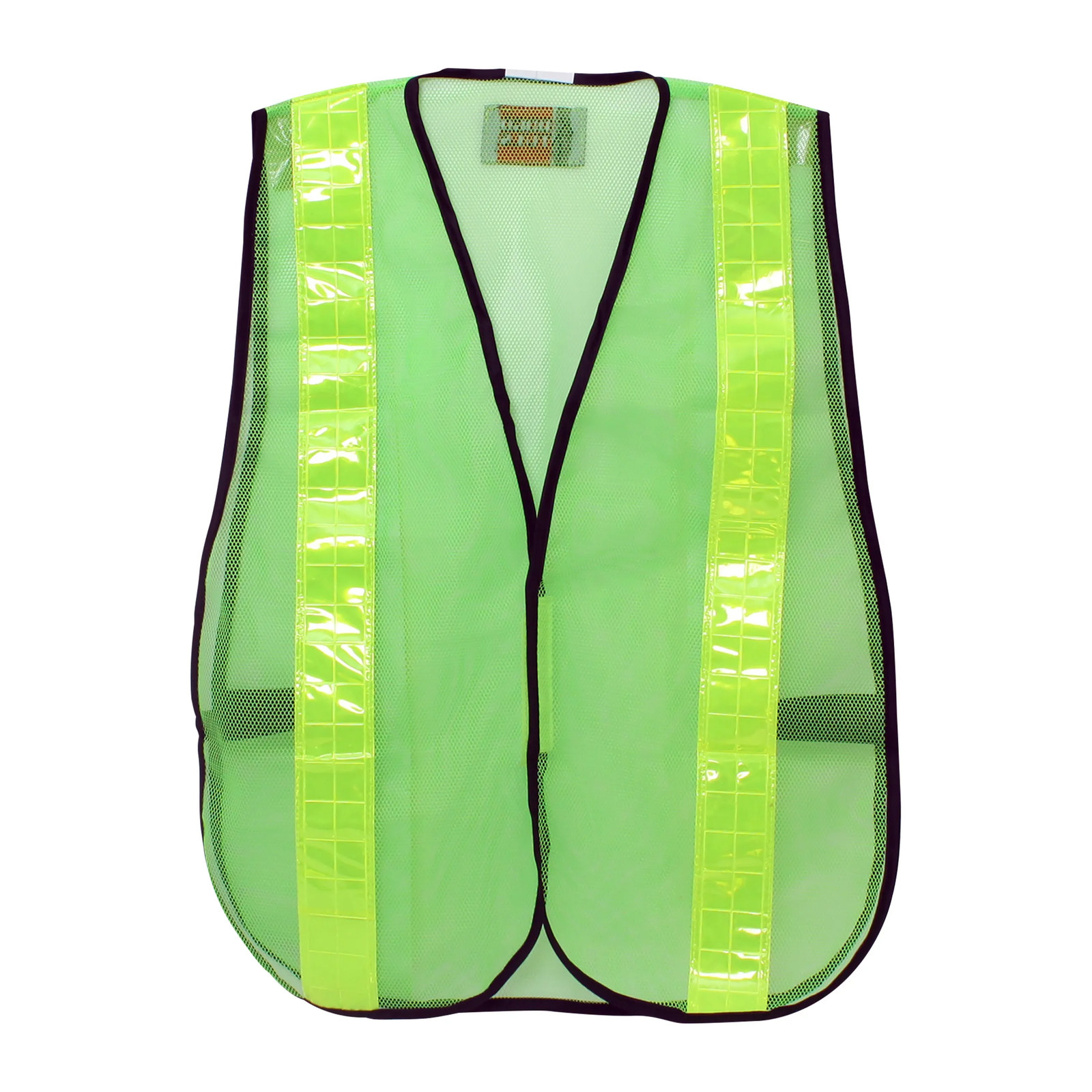 Chaleco de Malla Verde de Seguridad D1 - Paquete 5 Piezas