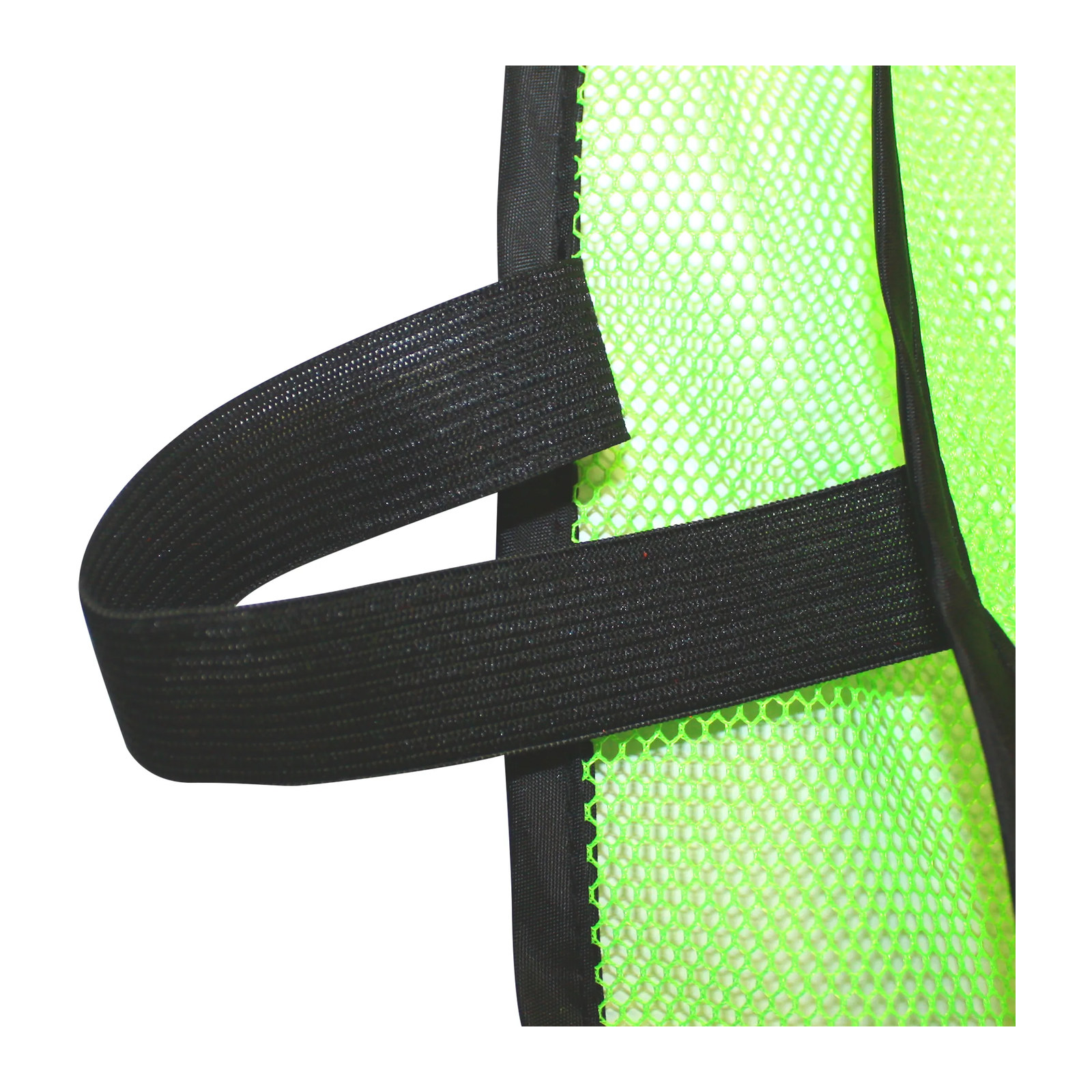 Chaleco de Malla Verde de Seguridad D1 - Imagen 4