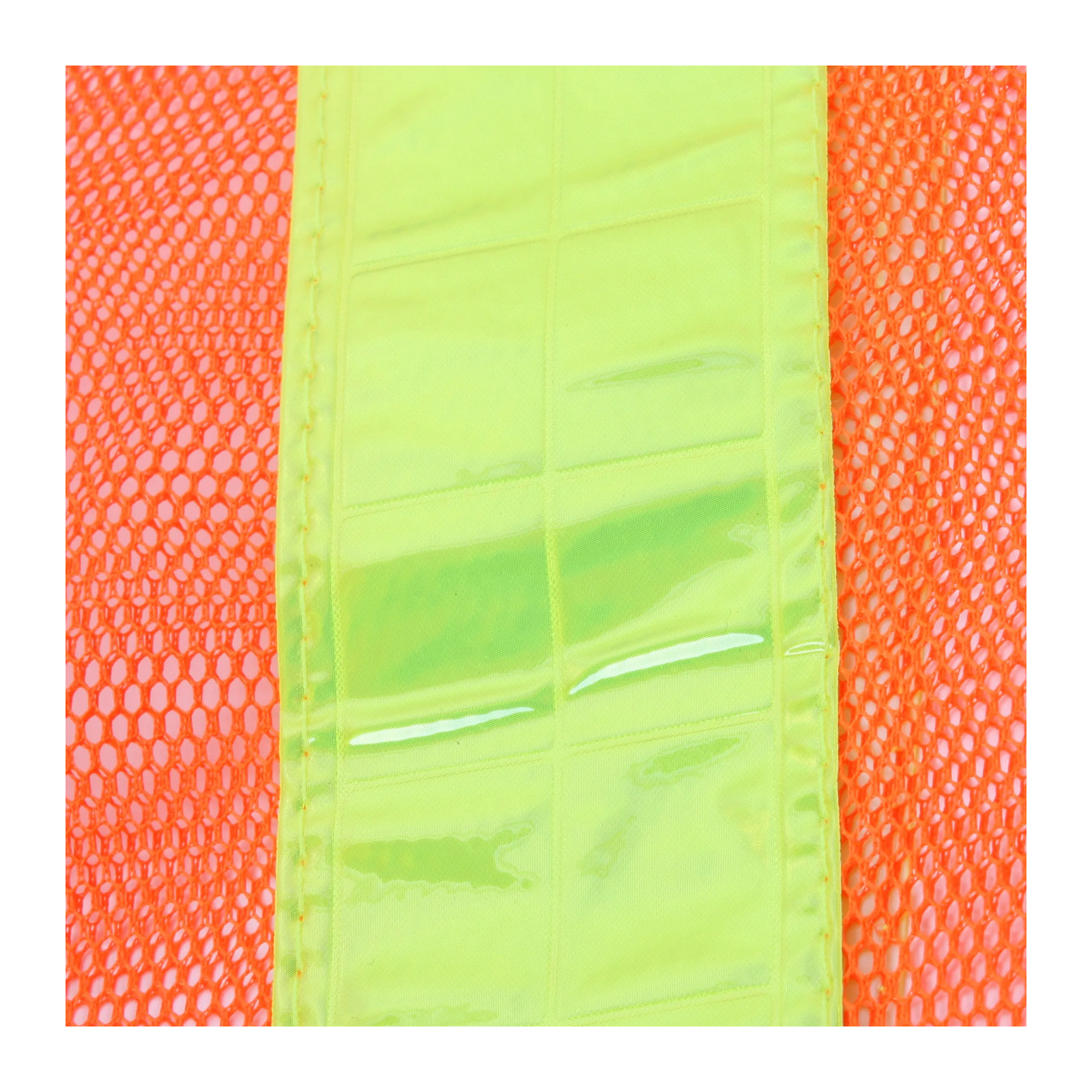 Chaleco de Malla Naranja de Seguridad D1 - Imagen 2
