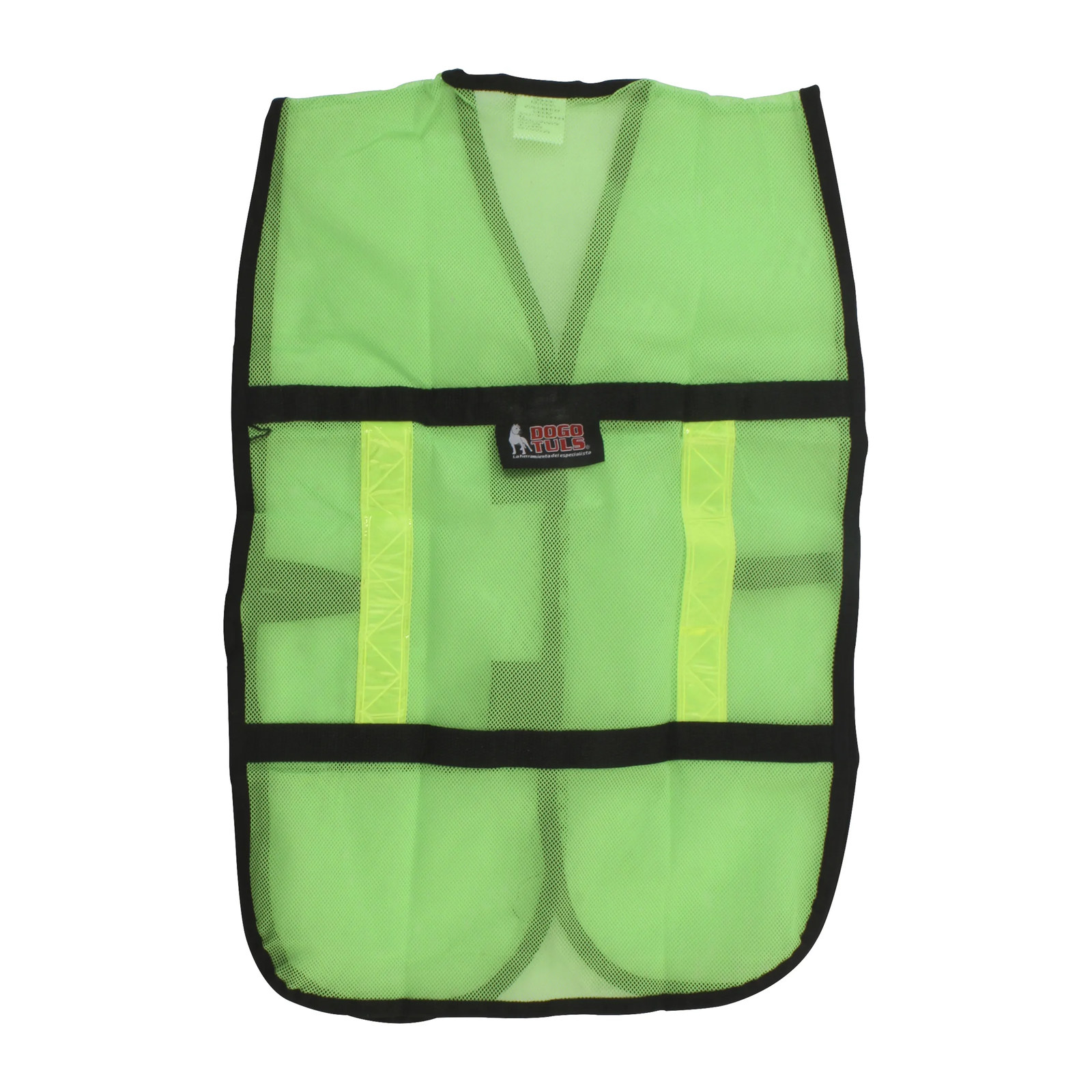 Chaleco de Malla Verde de Seguridad D2 - Imagen 2