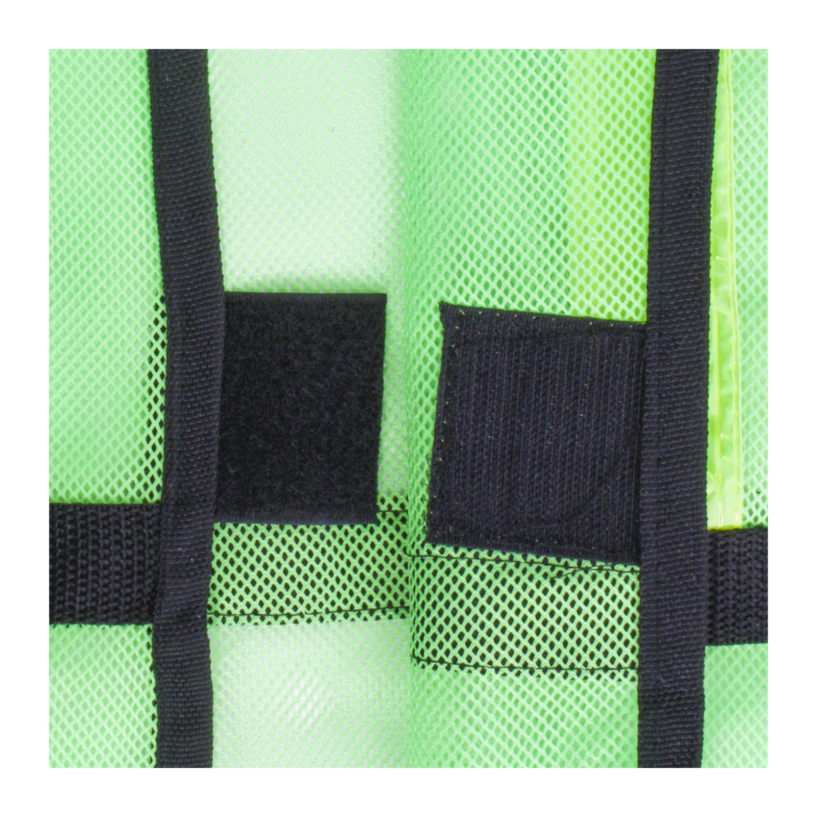 Chaleco de Malla Verde de Seguridad D2 - Imagen 4