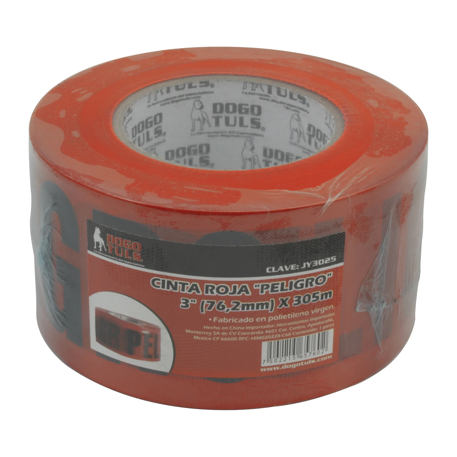 Cinta Roja "Peligro" 3" x 305 m - Imagen 4