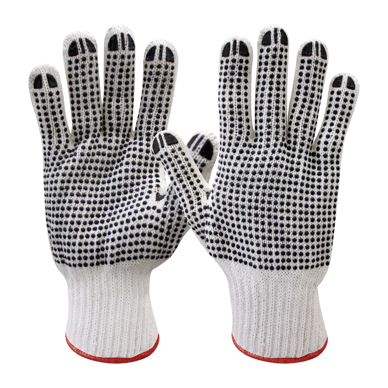 Guante Punto PVC - Paquete 12 Piezas