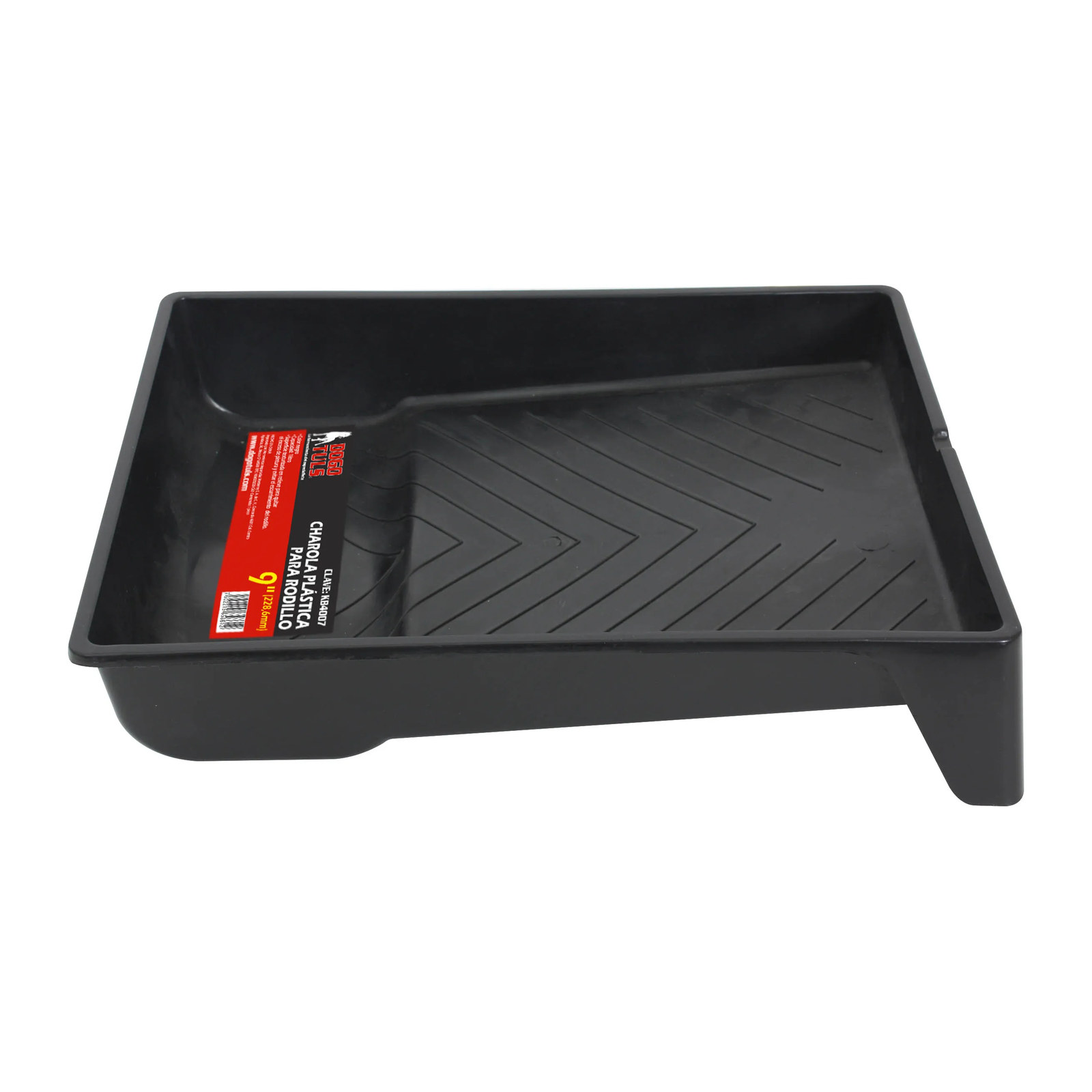 Charola Plástica Negra 1 lt para Pintura - Imagen 3
