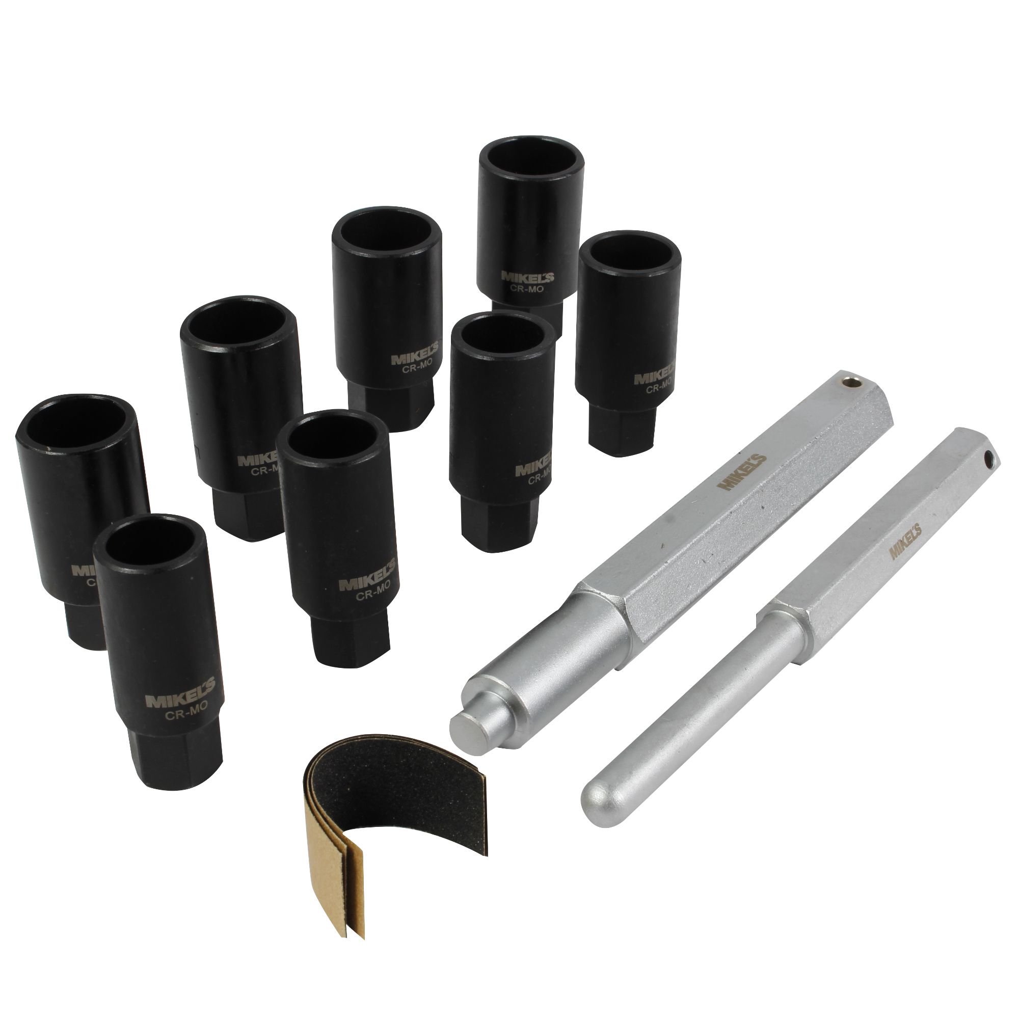 MIKELS KDBS-10 Kit dados extractores para birlos y tuercas de seguridad (10 pzas)