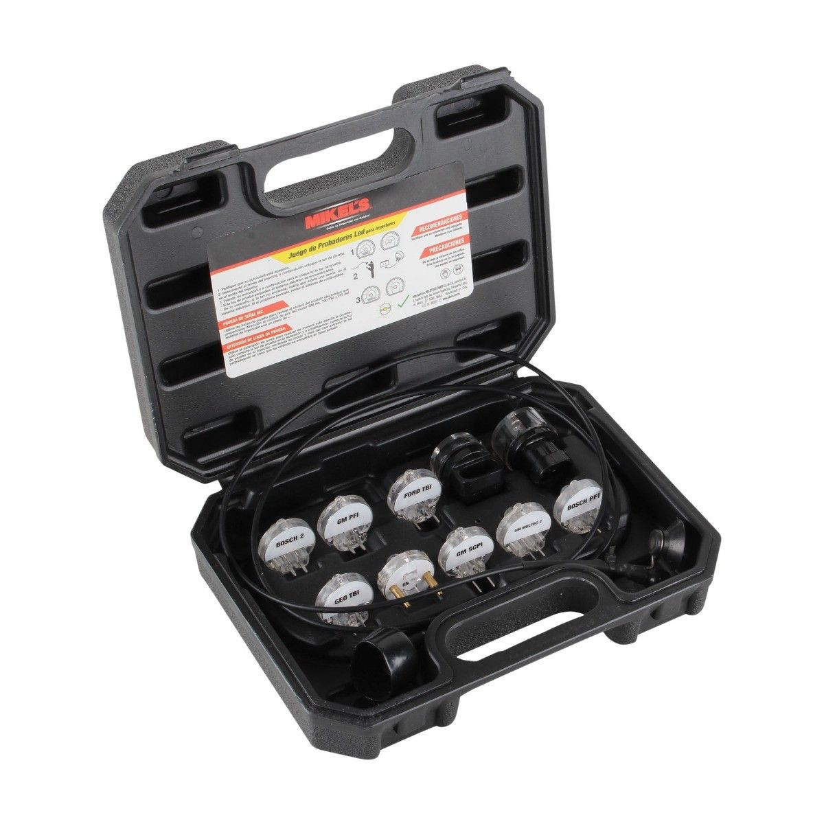MIKELS KDPI-11 Kit juego de probadores led para inyectores - Imagen 2