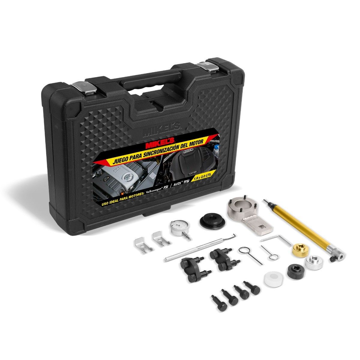 MIKELS KDSVW-20 Kit juego de sincronización motor VW®/AUDI® motores turbo FSI y TFSI 1.8 lts
