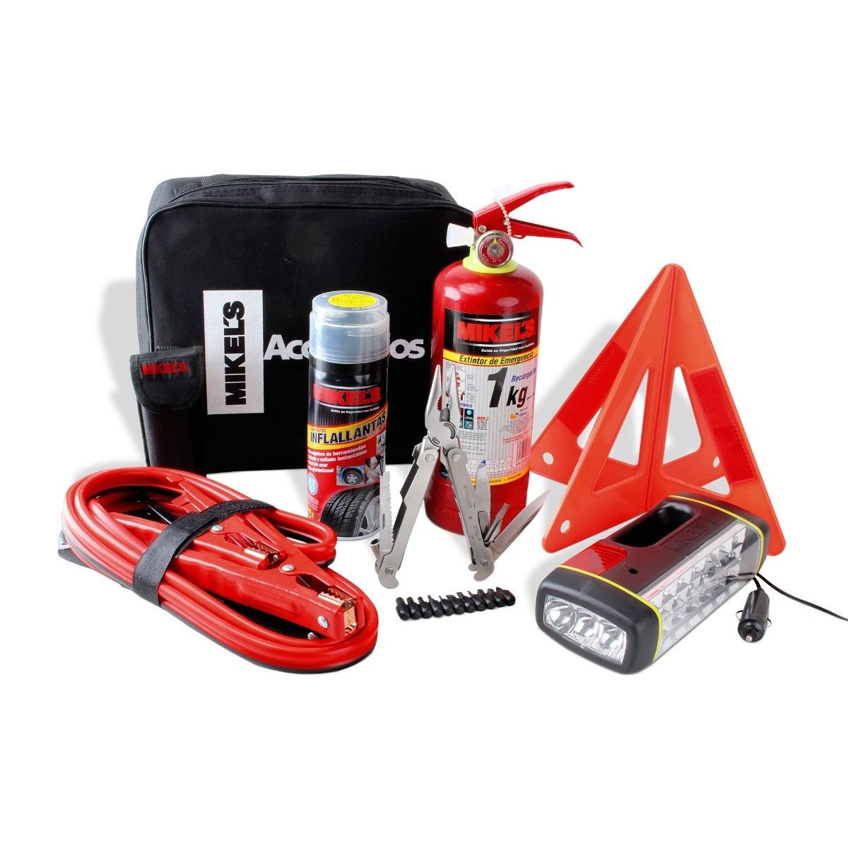 MIKELS KEM-9162MI Kit de emergencia automotriz