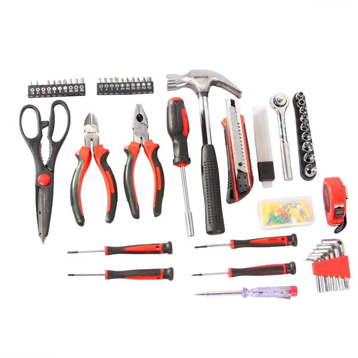 MIKELS KHPA-141 Kit de herramientas profesional (141 pzas) - Imagen 2