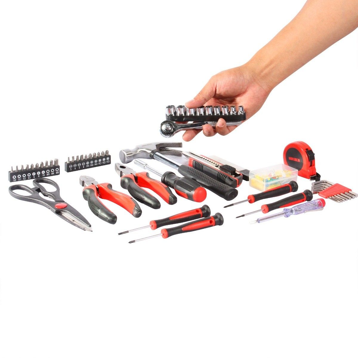 MIKELS KHPA-141 Kit de herramientas profesional (141 pzas) - Imagen 3